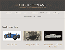 Tablet Screenshot of chuckstoyland.com